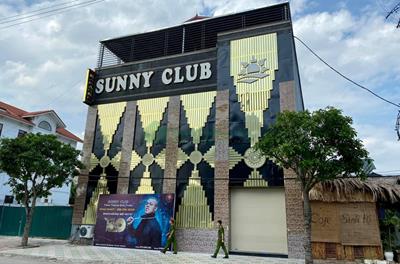 Quán bar - karaoke Sunny bị thu hồi giấy phép kinh doanh