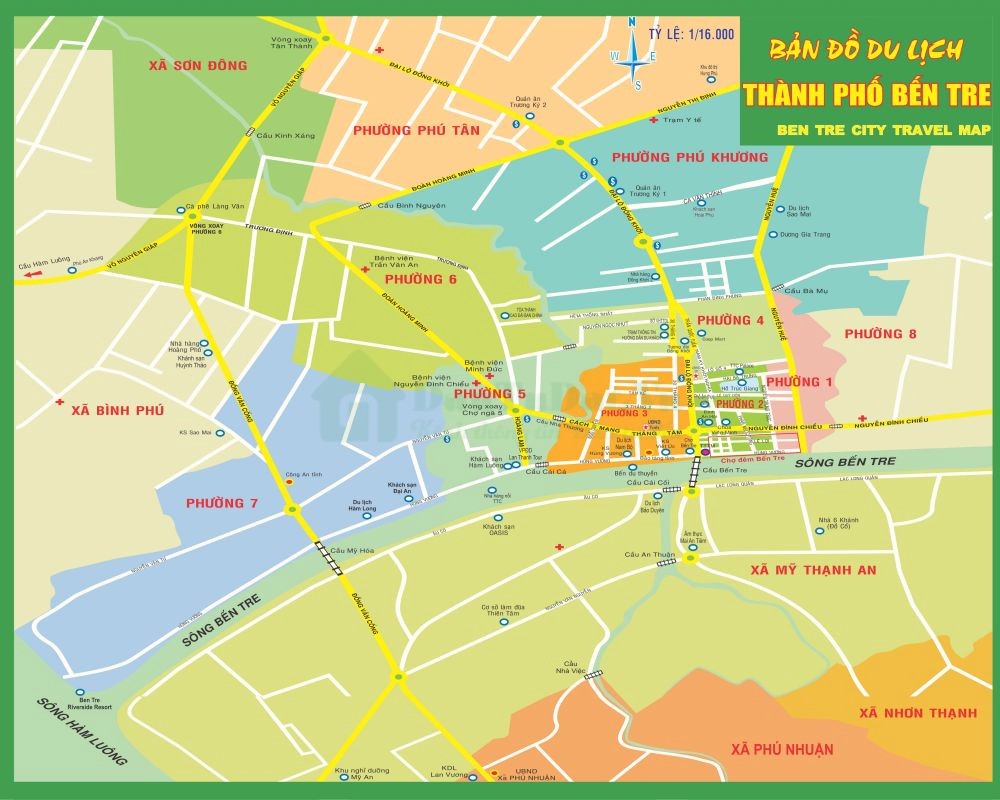 Bản đồ chi tiết TP Bến Tre mới 2024 là công cụ tuyệt vời để tìm kiếm các ngôi nhà và địa điểm quan trọng nhất của thành phố. Với bản đồ này, bạn sẽ dễ dàng điều hướng đến những địa điểm mà mình muốn đến một cách nhanh chóng và chính xác. Hãy sử dụng bản đồ mới này để khám phá TP Bến Tre và tìm hiểu càng nhiều càng tốt.